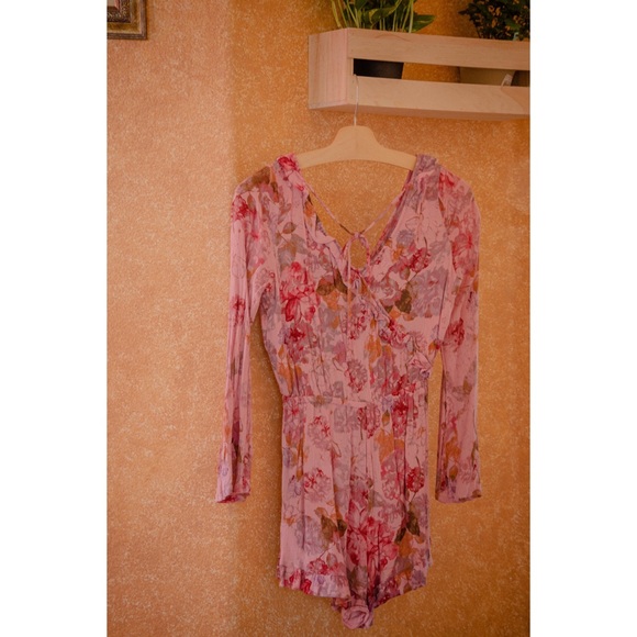 Target - Mossimo Pink Romper - Picture 2 of 2